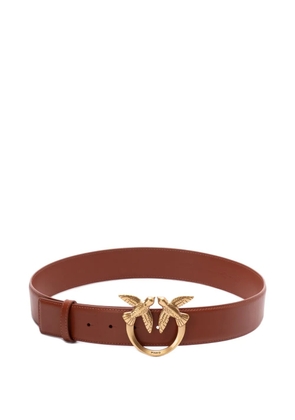 PINKO buckle leather belt - Brown