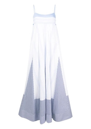 Simkhai Dixie mutli-stripe maxi dress - Blue