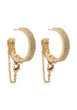 Eddie Borgo Chain hoop earrings - Gold
