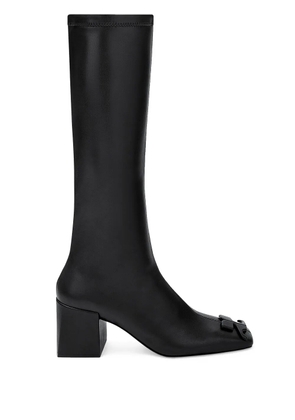 Courrèges Reedition leather boots - Black