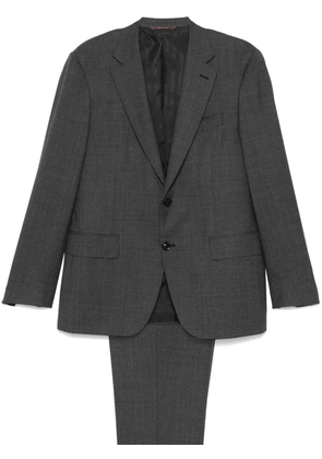 Canali checked suit - Grey
