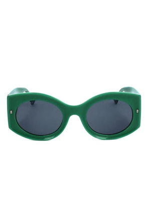 DSQUARED2 EYEWEAR oval-frame sunglasses - Green