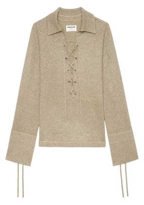Zadig&Voltaire Listy knitted top - Gold