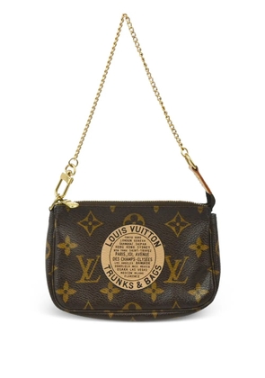 Louis Vuitton Pre-Owned 2007 mini Pochette Accessoires clutch bag - Brown