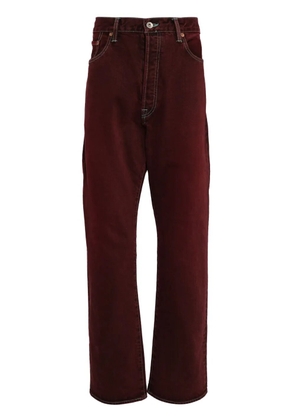 Doublet straight-leg jeans - Red
