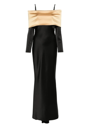 V:PM ATELIER Tanya maxi dress - Black