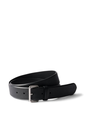 Prada textured belt - Black