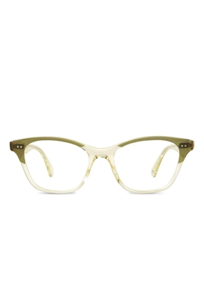 Garrett Leight Lily cat-eye glasses - Neutrals
