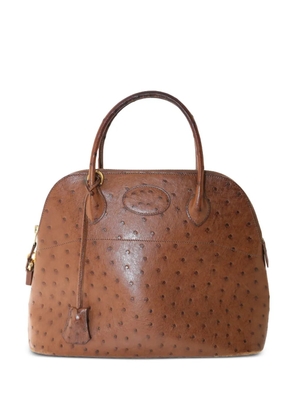Hermès Pre-Owned Birkin Bolide Ostrich tote bag - Brown