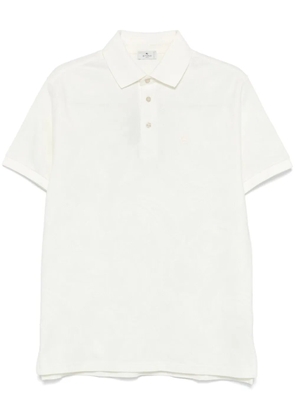 ETRO paisley polo shirt - White