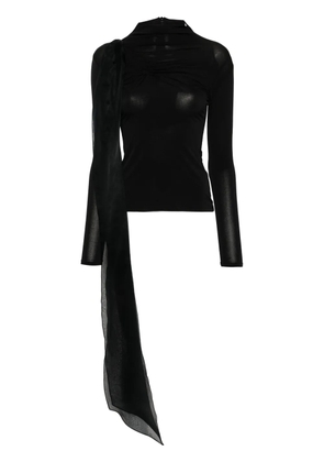 Atu Body Couture bow-detail blouse - Black