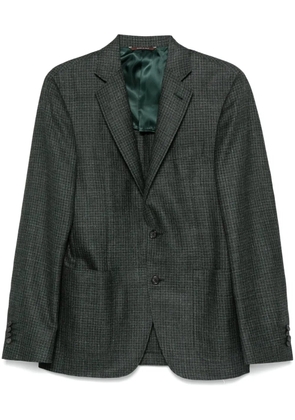 Canali houndstooth blazer - Green