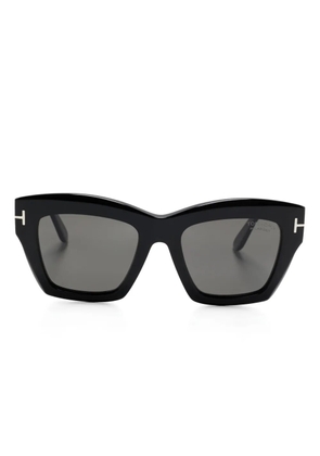 TOM FORD Eyewear Luna square-frame sunglasses - Black
