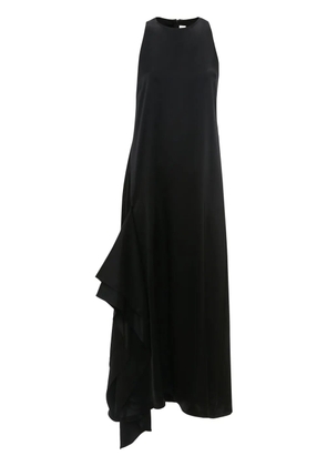 JW Anderson sleeveless draped midi dress - Black