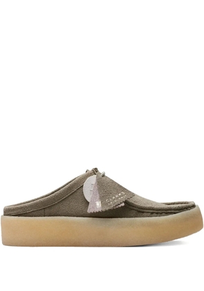 Clarks Wallabee Cup 'Green' derby shoes