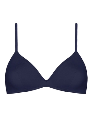 ERES Tourbillon triangle bikini top - Blue