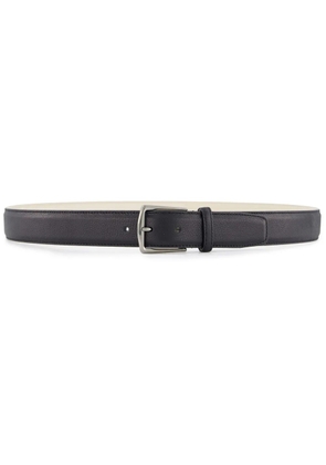 Aurélien buckled leather belt - Black