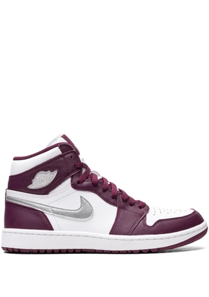 Jordan Air Jordan 1 High Golf 'Bordeaux' sneakers - White