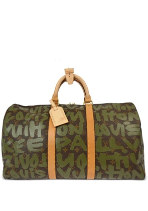 Louis Vuitton Pre-Owned x Stephen Sprouse 2001 Keepall 50 travel bag - Brown
