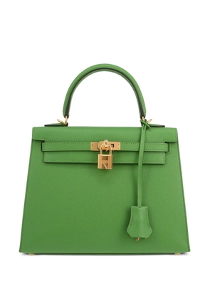 Hermès Pre-Owned 2023 Kelly 25 Sellier two-way handbag - Green