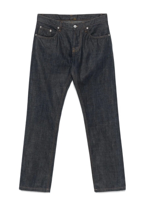 Fendi Pre-Owned 2010s logo-patch jeans - Blue