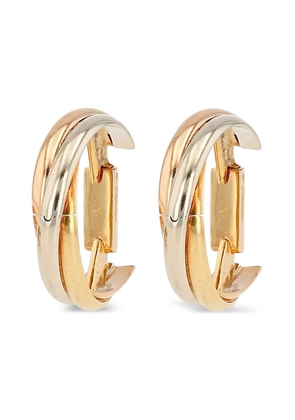 Cartier 2010s pre-owned 18kt gold Trinity cufflinks
