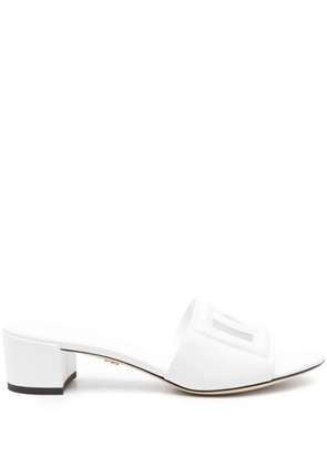 Dolce & Gabbana 50mm Bianca sandals - White