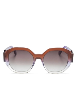 Face À Face Notchi 2 geometric-frame sunglasses - Purple