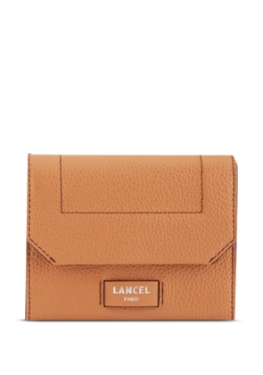 Lancel Minon flap compact wallet - Brown
