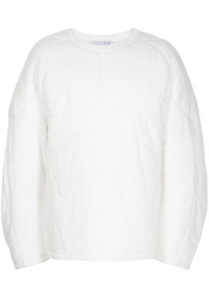 Natasha Zinko Monster padded-design sweatshirt - White