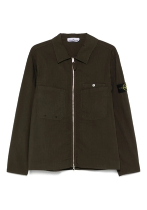 Stone Island Compass-badge overshirt - Green