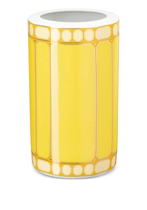 Swarovski x Rosenthal Signum Jonquil vase (27cm x 13cm) - Yellow