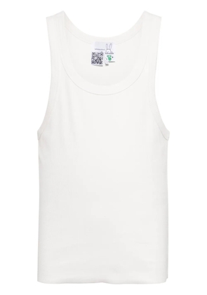 Natasha Zinko logo-print tank top - White