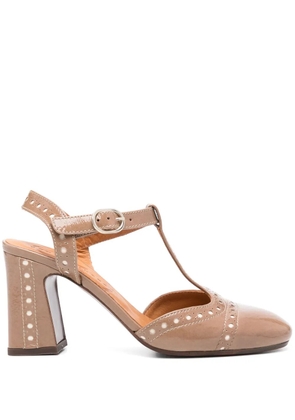 Chie Mihara 80mm Mira46 pumps - Brown
