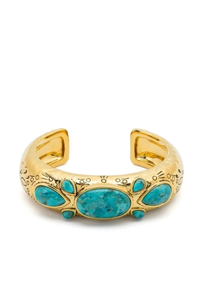 Aurelie Bidermann hammered-effect cuff bracelet - Gold