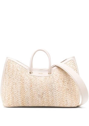 Cult Gaia Idalia interwoven tote bag - Neutrals
