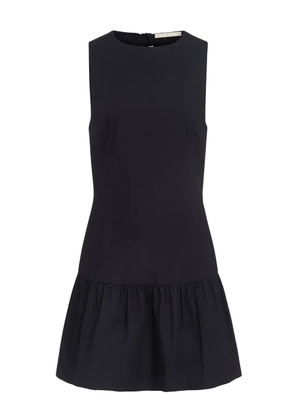 Marie Oliver Marilyn ruffle-hem mini dress - Black