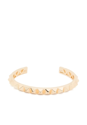 Eddie Borgo large Pyramid cuff - Gold