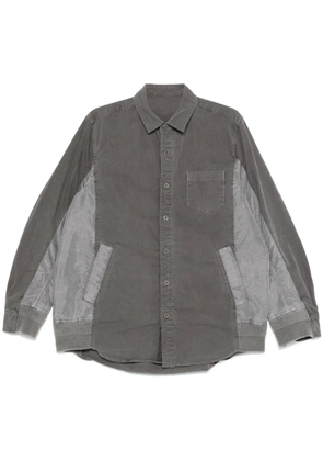 sacai ripstop shirt - Grey