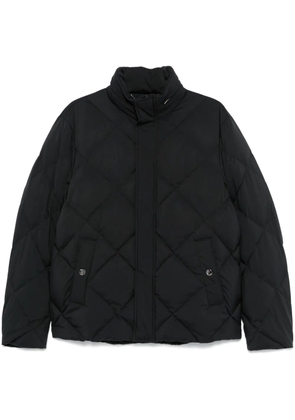 Canali quilted jacket - Black