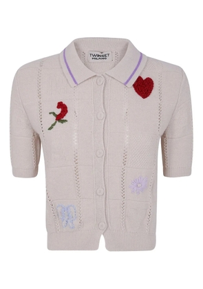 TWINSET x Marco Rambaldi cardigan - Neutrals