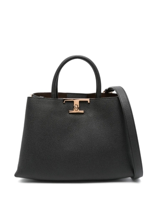 Tod's T Timeless leather tote bag - Black