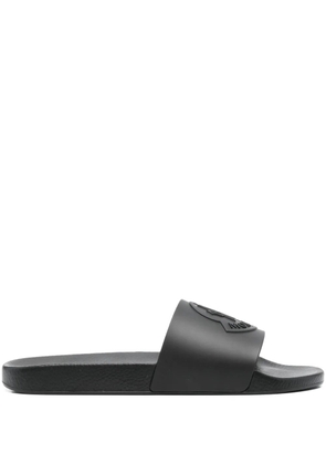 Moncler Basile slides - Black