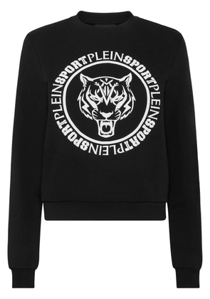 Plein Sport tiger-print sweatshirt - Black