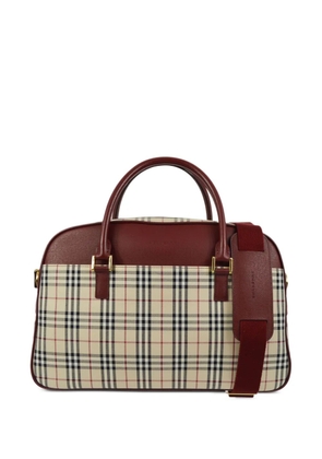 Burberry Pre-Owned 1990-2000s Vintage Check two-way bag - Neutrals