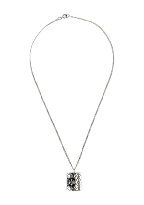 CHANEL Pre-Owned 2005 Cambon Ligne pendant necklace - Silver