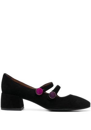 Roberto Festa Halena 50mm suede pumps - Black