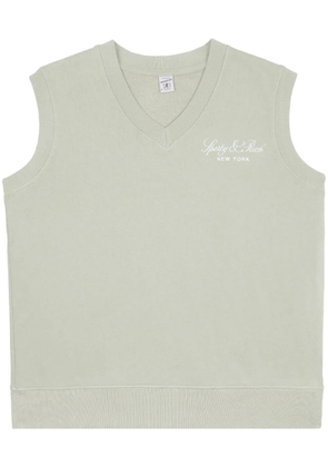 Sporty & Rich Vendome cotton vest - White