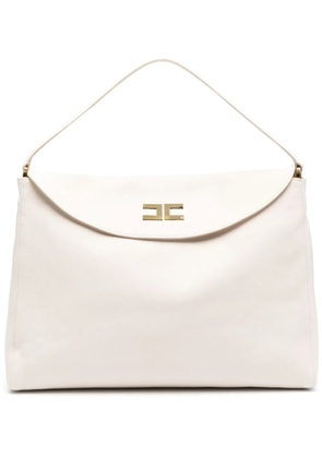 Elisabetta Franchi large Souple shoulder bag - Neutrals