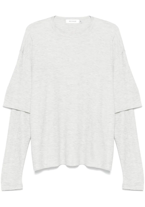 Aya Muse layered T-shirt - Grey